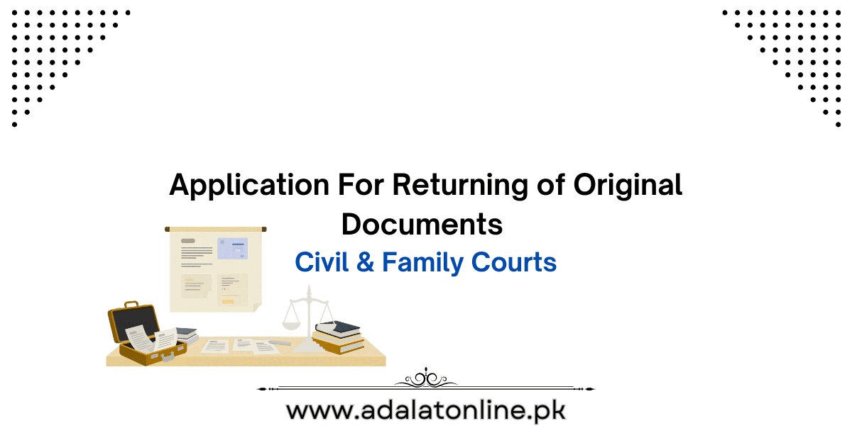 Documents Return Application