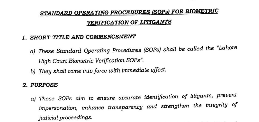 SOPs-For-Biometric-Verification-Of-Litigants-Adalat-Online