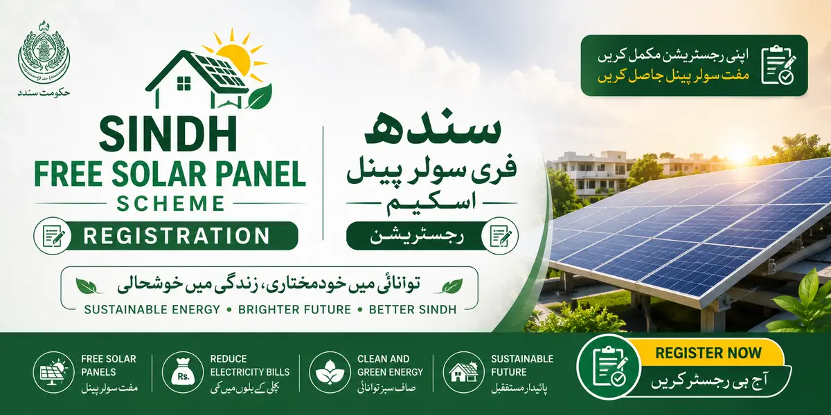 Sindh Free Solar Scheme Registration